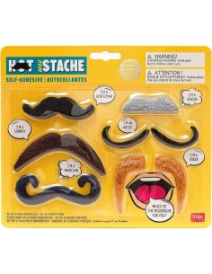 Set Legami 6 Baffi Assortiti