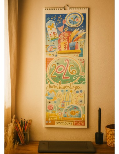 Calendario Da Parete Spiralato 2026...