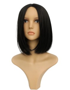 Parrucca Caschetto Nera 26cm