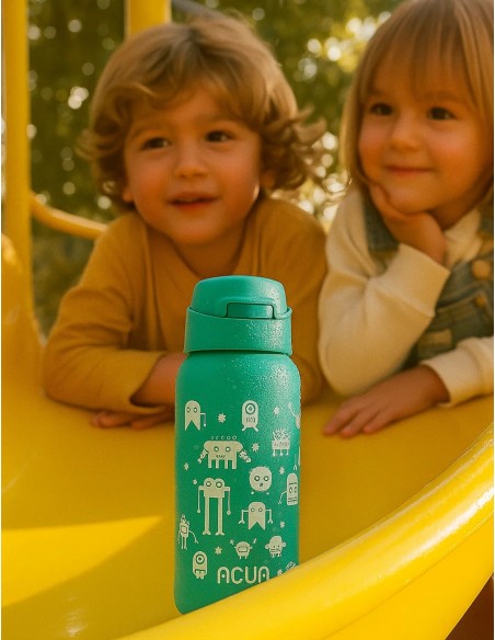 Borraccia Termica In Acciaio Inox Acua Kids Mostri 350ml