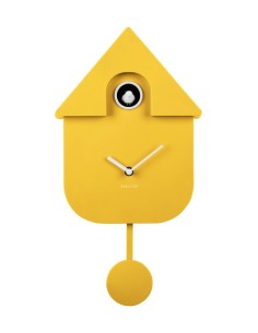 Modern Yellow ABS Cuckoo Clock