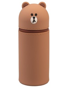 Brown 3D Pencil Case Line...