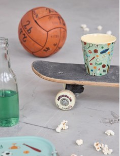 Medium Green Melamine Cup 2