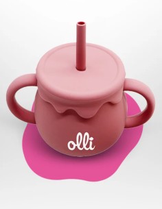 Bicchiere In Silicone Rosa...