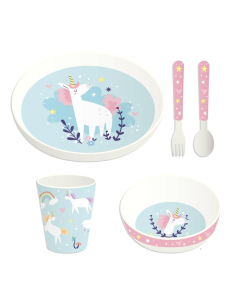 Set Merenda Unicorni Con...
