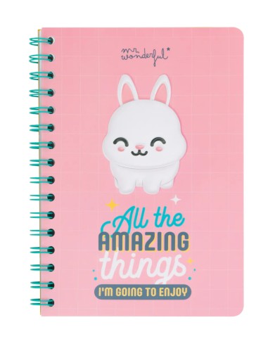 Rabbit 3D A5 Notebook
