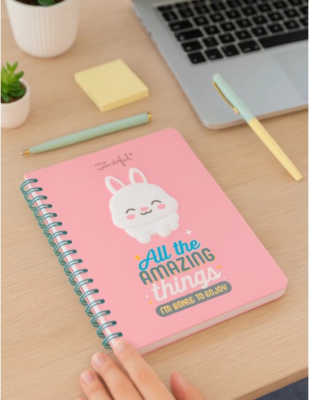Rabbit 3D A5 Notebook