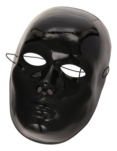 Maschera Di Carnevale Nera