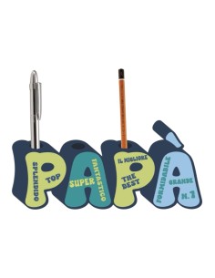 Porta Penne Decorativo Papà