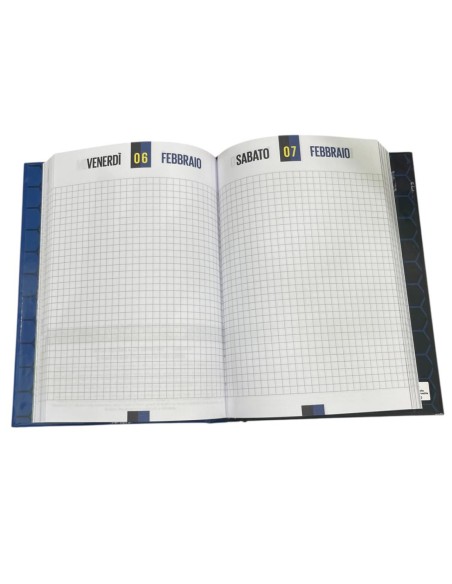 Diario Scuola 12 Mesi Datato 2025/2026 Seven Inter