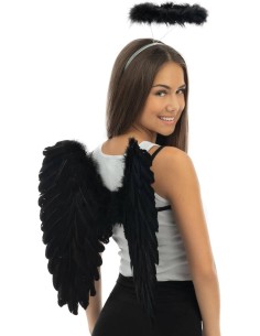 Ali Piumate Nere 50x50cm