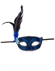 Maschera Di Carnevale Blu...