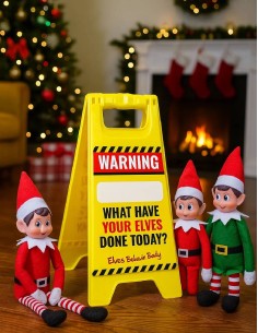 Cartello Natalizio Elfo... 2