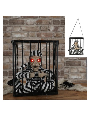 Animated Skeleton Prisoner With Sound...