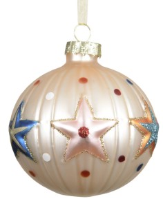 Christmas Glass Bauble with...