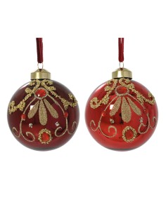 Christmas Glass Bauble with...