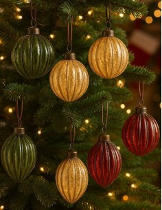 Christmas Glass Bauble with... 2