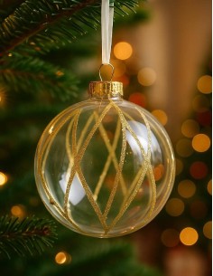 Christmas Tree Glass Bauble... 2