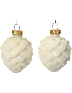 White Wool Pine Cone...
