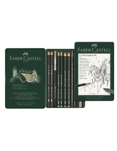 Set Matite E Crete Grafite Con Accessori Faber-Castell 11pz