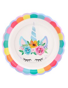 Piatto Di Carta Unicorno...
