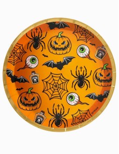 Piatto Piano Di Carta Zucca...