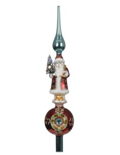 Christmas Tree Glass Finial...