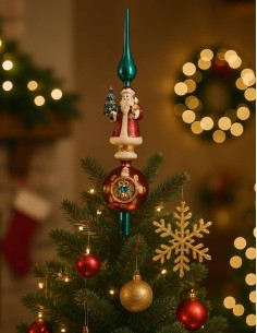Christmas Tree Glass Finial... 2