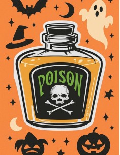 Halloween Poison Bottle... 2