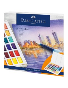 Acquerelli Watercolours Faber-Castell 48 Colori