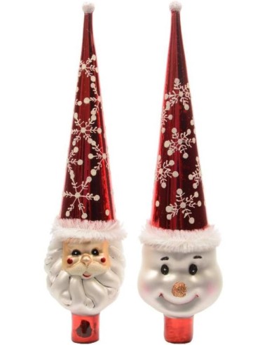 Puntale Albero Di Natale In Vetro...