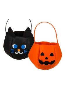 Cestino Per Dolci In Feltro Halloween Fantasie Assortite