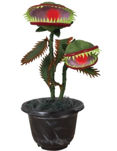 Pianta Carnivora Di Halloween Animata Con Suoni E Luci 36cm