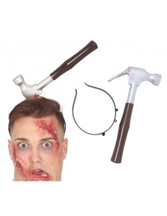 Halloween Headband with Hammer