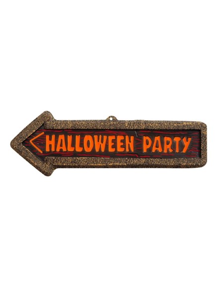 Decorazione Di Halloween Insegna "Halloween Party" Fluorescente