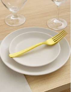 Set of 20 Gold Plastic... 2