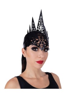 Corona Gotica Nera Halloween