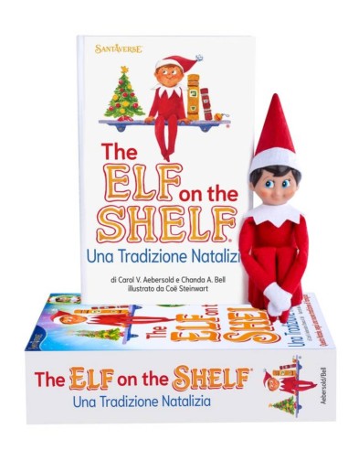 Elfo Natalizio Con Libro Una...