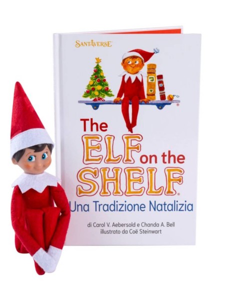 Elf On The Shelf Christmas Tradition With Book 27cm