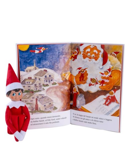 Elf On The Shelf Christmas Tradition With Book 27cm