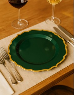 Set of 10 Green Plastic... 2