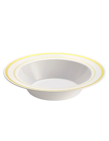 Set 10pz Ciotola In Plastica Bianca...