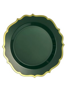 Set of 10 Green Plastic...