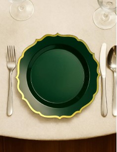 Set of 10 Green Plastic... 2