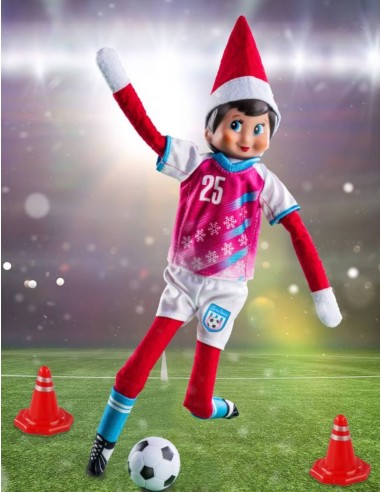 Set Calcio Per Elfi Natalizi