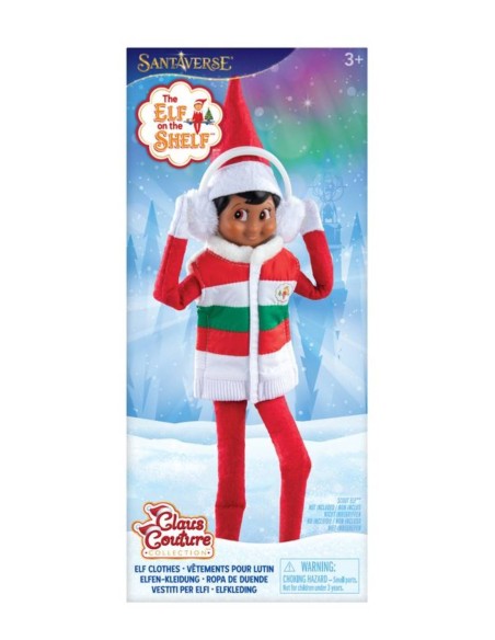 Winter Outfit Set for Christmas Elves