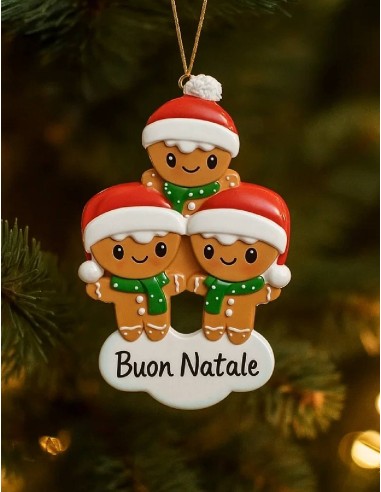 Christmas Tree Ornament 3 Family...
