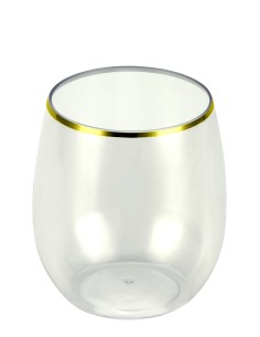 Set of 6 Clear Plastic...