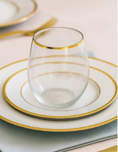 Set of 6 Clear Plastic... 2