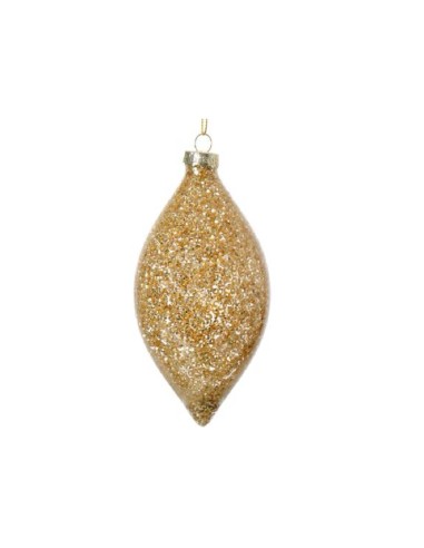 Gold Glitter Christmas Tree Ornament...